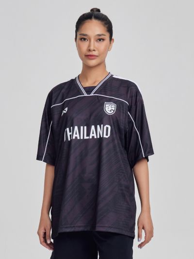 Warrix Thailand Lifestyle Oversize Jersey 2023/24 - Black & White