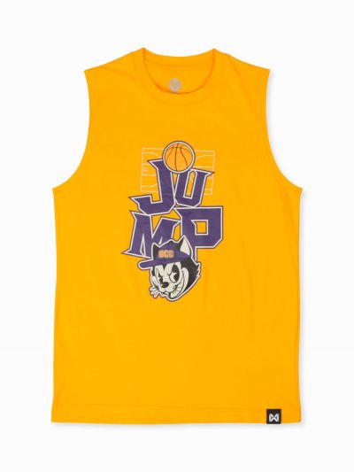 Tank Top BCC Jump Alley oop Yellow