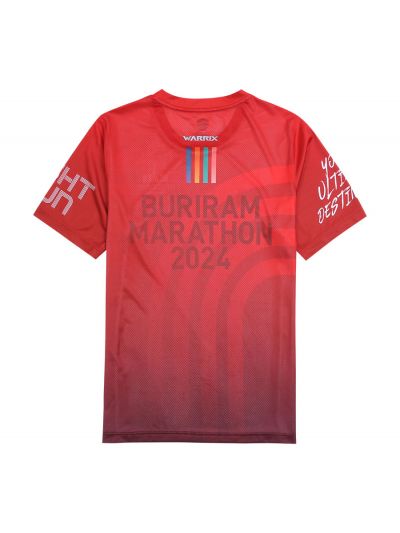 WARRIX BURIRAM MARATHON 2024 EDITION RUNNING SHIRT 02-Red