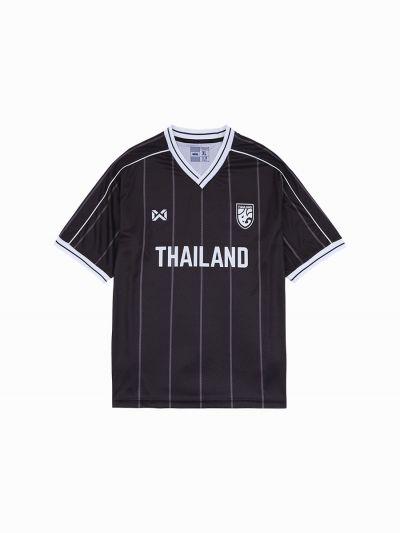 WARRIX THAILAND LIFESTYLE OVERSIZE JERSEY 2024 - Blackout Elegance Elite Stripes