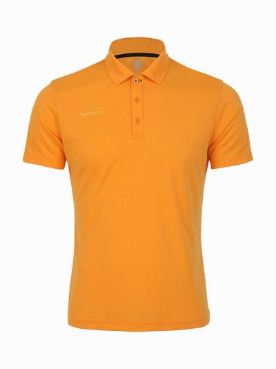 Warrix Solid Polo Shirt - Yellow