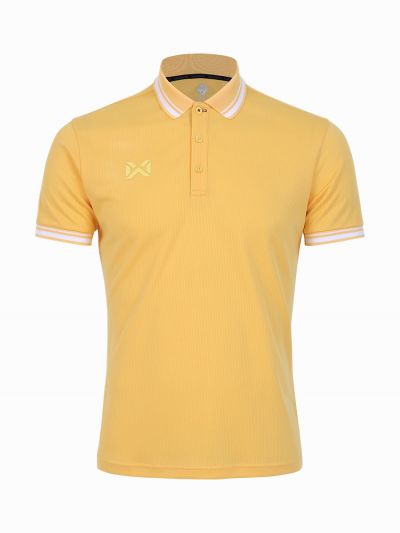 Warrix Tipping Polo Shirt - Yellow