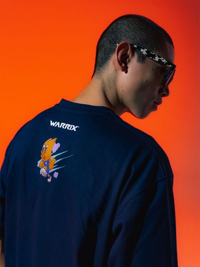 WARRIX 2023 URBAN ART OVER SIZE T-SHIRT CHEESE