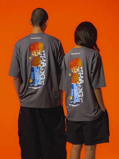 WARRIX 2023 URBAN ART OVER SIZE T-SHIRT KNN.5