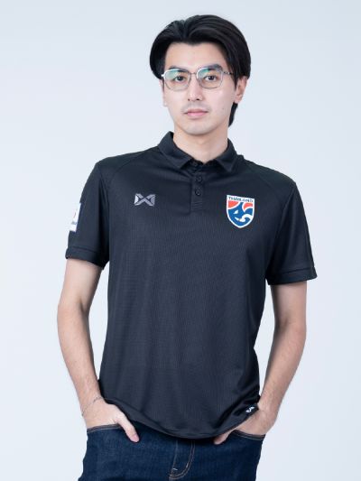 Warrix Vaffle Polo Shirt คนไทยรักบอลไทย