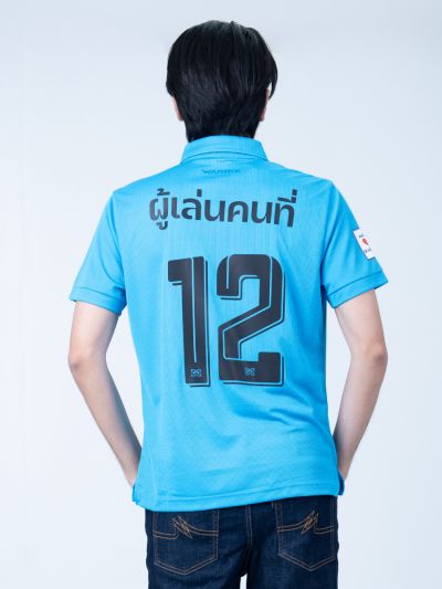Warrix Vaffle Polo Shirt คนไทยรักบอลไทย