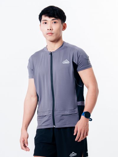 Warrix Trail Limitless Series Trail Zipper T-Shirt