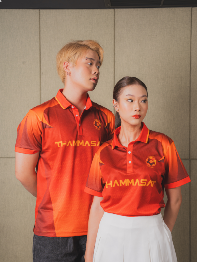 เสื้อเชียร์งานฟุตบอลสานสัมพันธ์ จุฬาฯ ธรรมศาสตร์ ปี 2567 - GOLDEN SEED POLO SHIRT