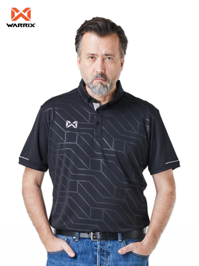 Warrix Vividus Polo Shirt - Black