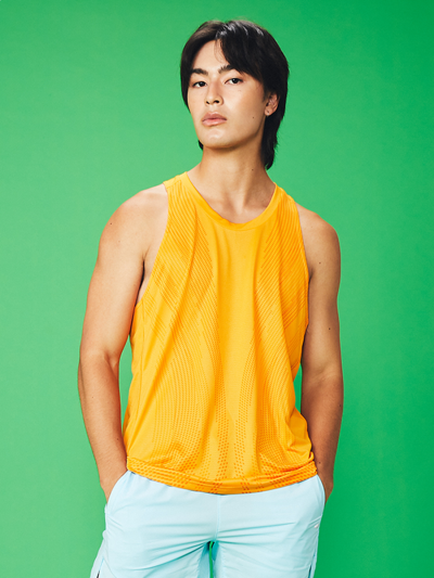 Warrix X Bunka Men Singlet Lightweight Top