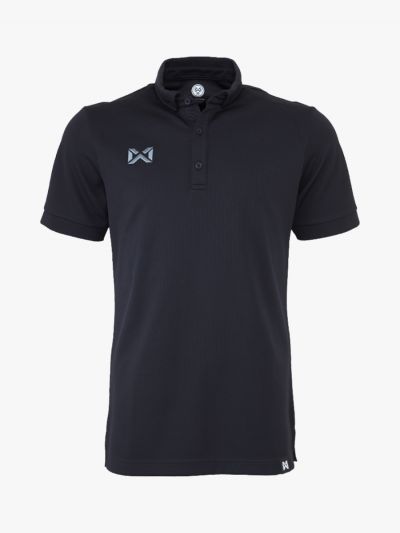 Warrix Bubble Polo Shirt - Black