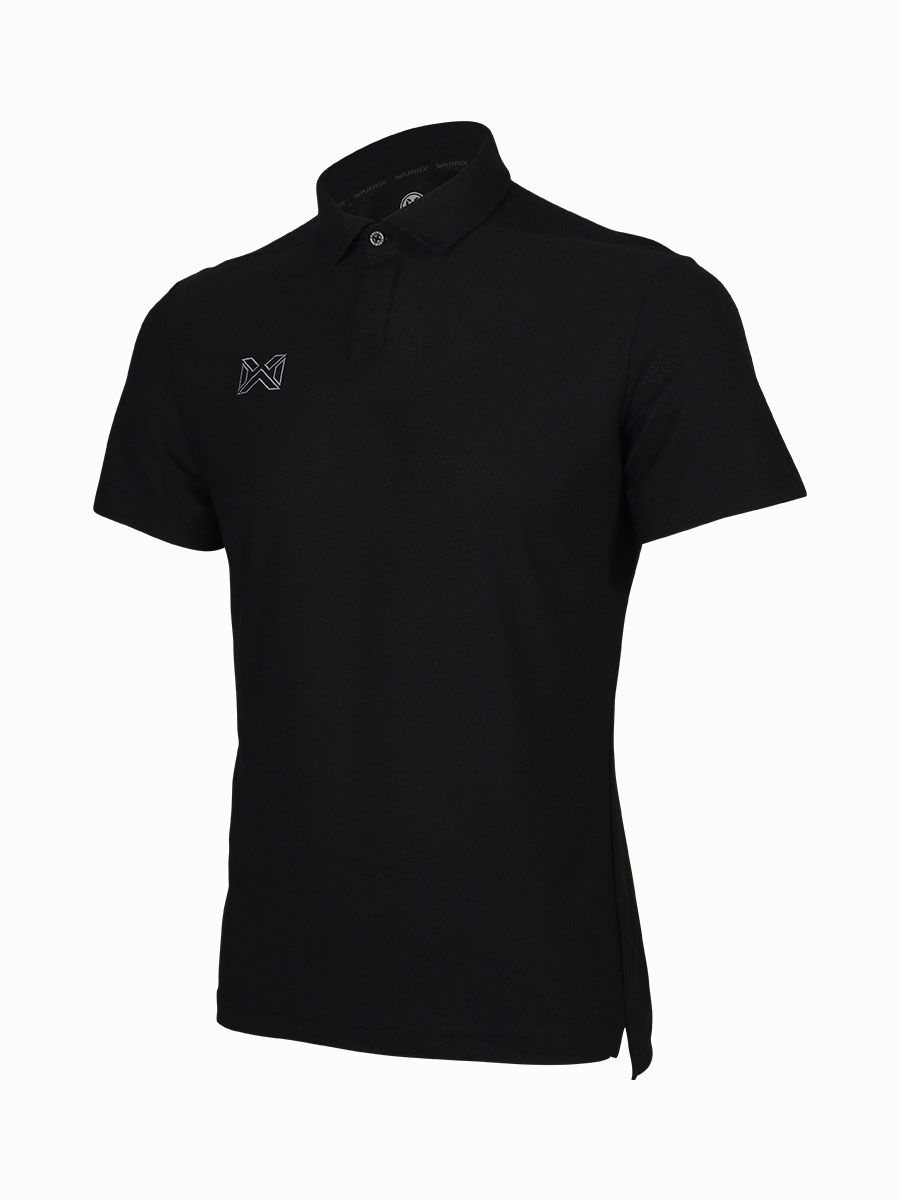 Warrix Smart Polo Shirt-Black