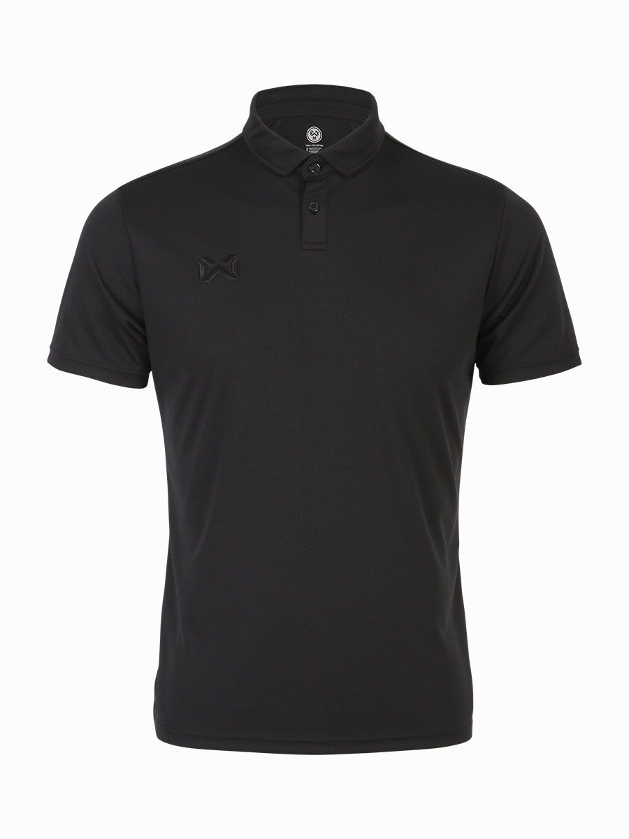 Warrix Pin Polo Shirt-Black