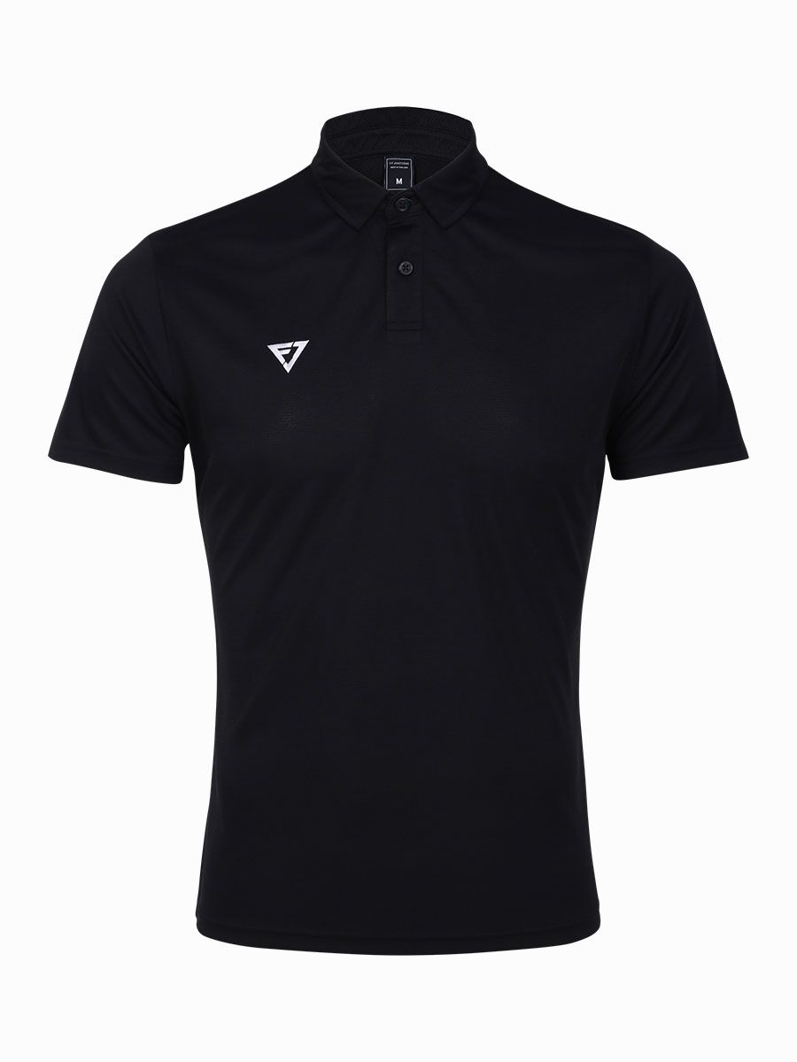Warrix Fit Junctions Basic Polo Shirt-Black